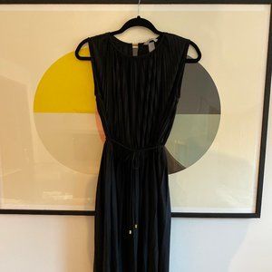 H&M Black Midi Dress